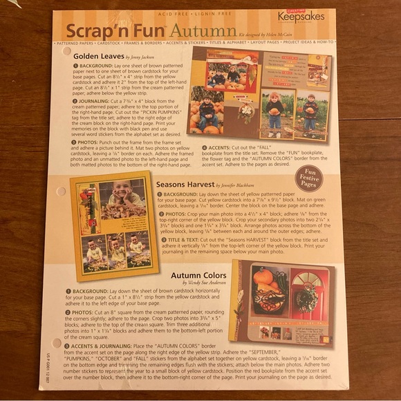 CK Scrapbook Magazine • (2) Scrap’n Fun Page Kits - Picture 2 of 9